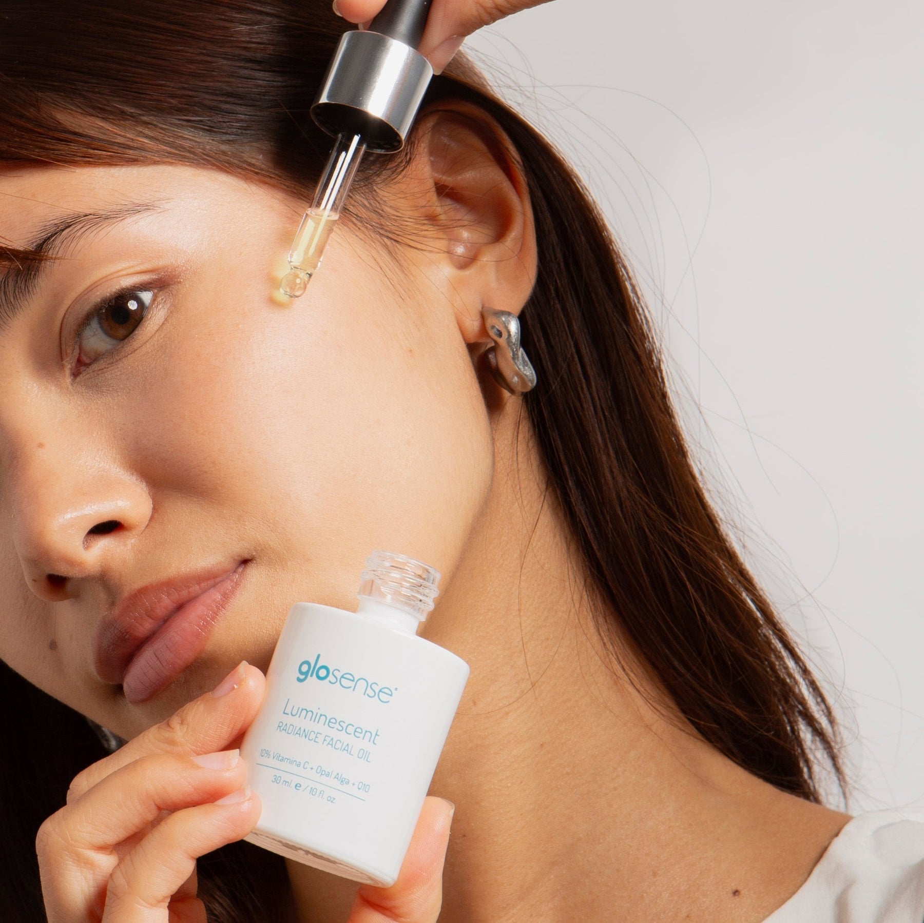 Piel luminosa rostro y cuerpo