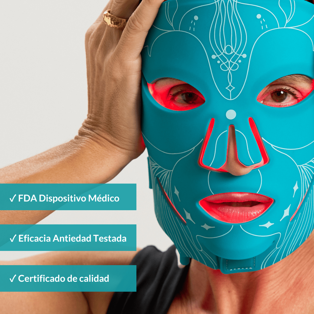 Glo Mask - Máscara antiedad de fototerapia LED de grado médico
