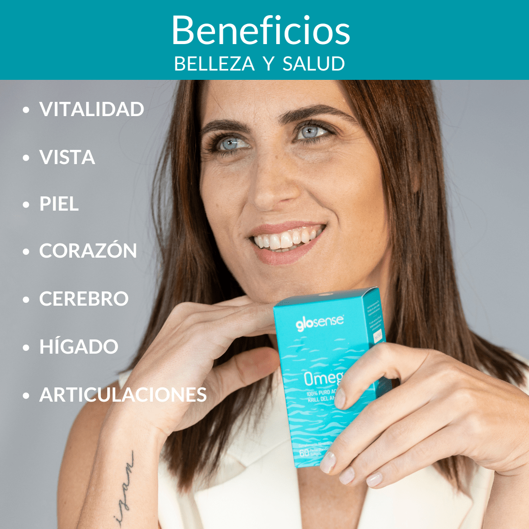 Omega - Aceite de Krill de aguas cristalinas de la Antártida.