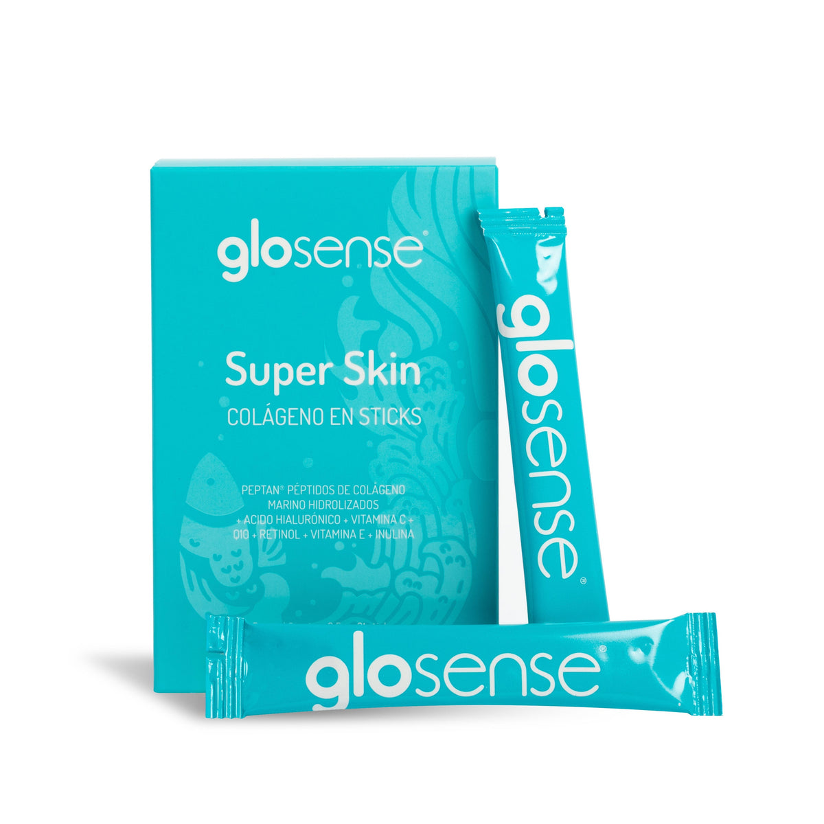 Super Skin - Sticks de Colágeno Marino - Suplementación 21 días