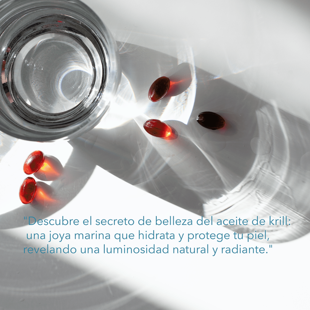 Omega - Aceite de Krill de aguas cristalinas de la Antártida.