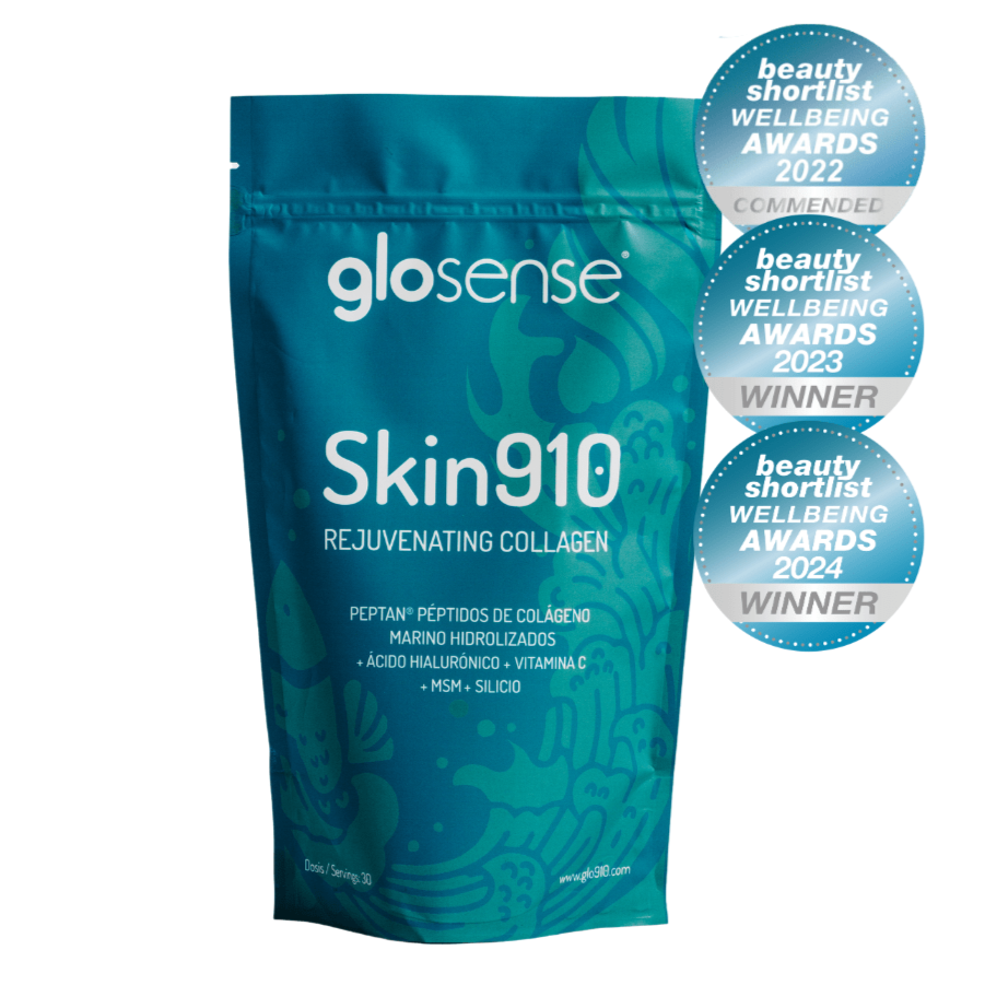 Nutricosmética Piel: Skin910 colageno + Perlas piel, pelo, uñas