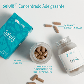 Tratamiento Anticelulíco Integral: Glo910 PRO + Selulit capsulas
