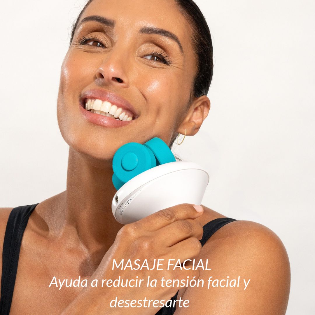 Dispositivo Facial Glo Face LITE | Masaje facial y fototerapia LED 2 en 1
