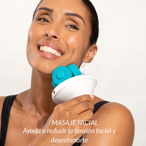 Dispositivo Facial Glo Face LITE | Masaje facial y fototerapia LED 2 en 1