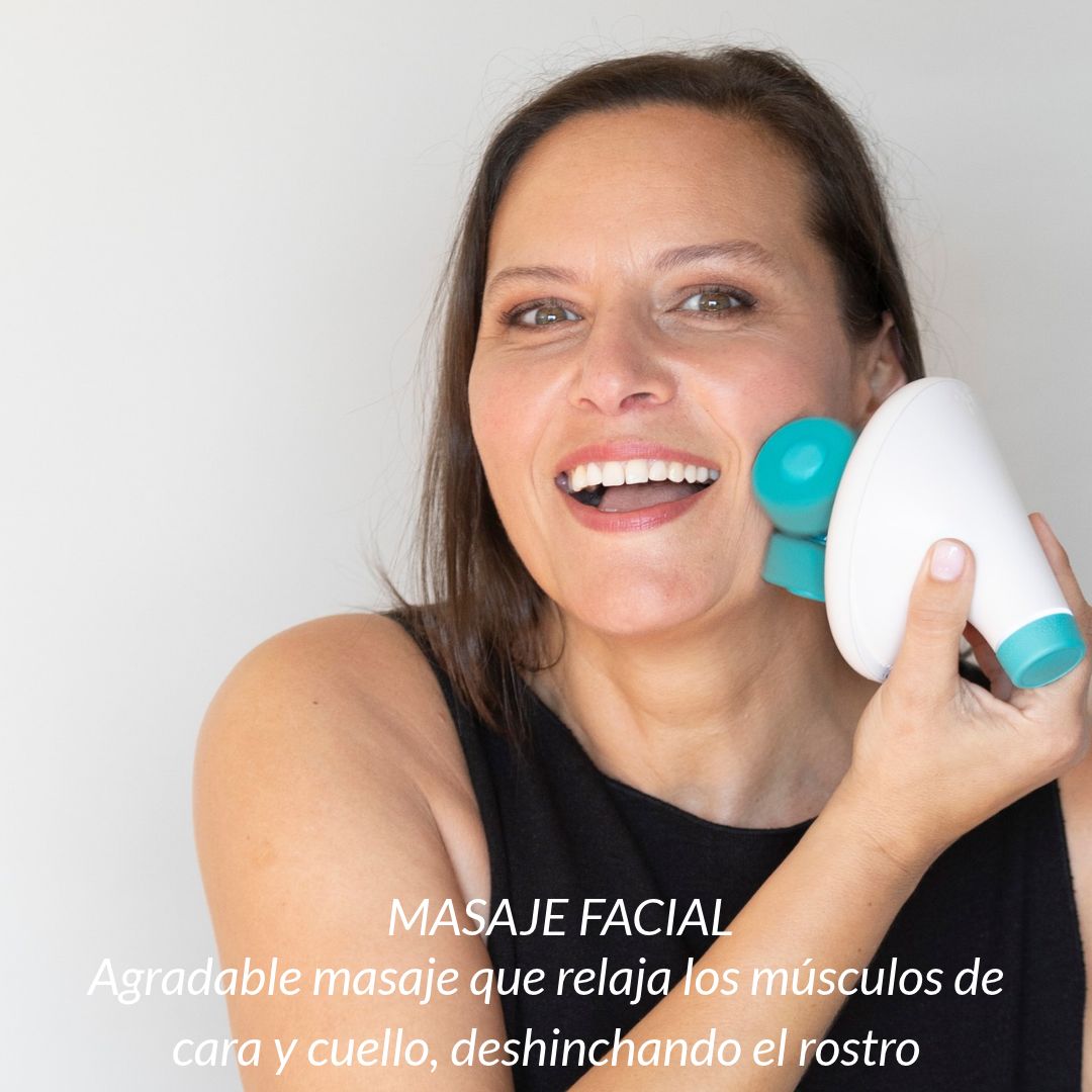 Dispositivo Facial Glo Face LITE | Masaje facial y fototerapia LED 2 en 1