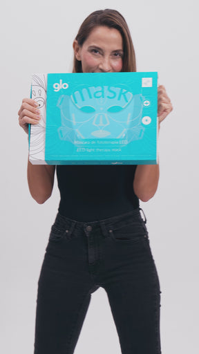 Glo Mask - Máscara Led Facial  de luz Roja