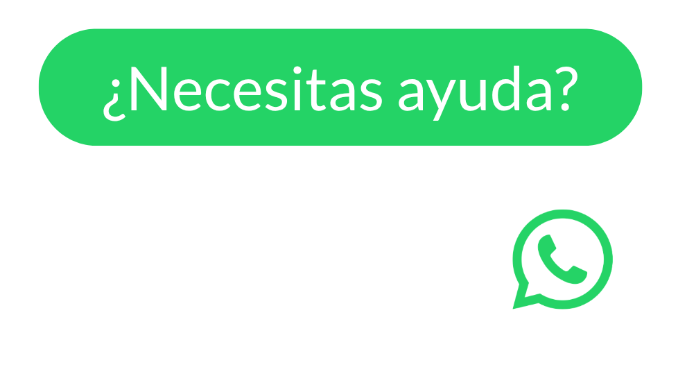 ¿Necesitas ayuda? Contacta con Glo por WhatsApp